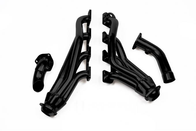 FlowTech 2004-2005 Dodge Ram 1500 Shorty Headers, Black Painted 91946FLT