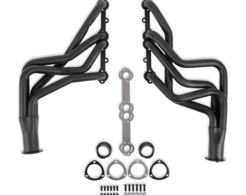 FlowTech Long Tube Header, Black Painted -1-5/8 In. X 3.0 In. 11100FLT