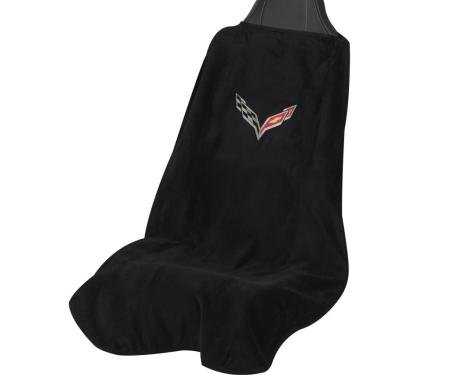 Seat Armour, Universal Towel2Go, C7 Corvette, Black, T2GO100C7B