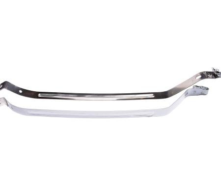 Redline Restomotive® 1967-1972 Camaro / Firebird / Nova Stainless Gas Tank Straps
