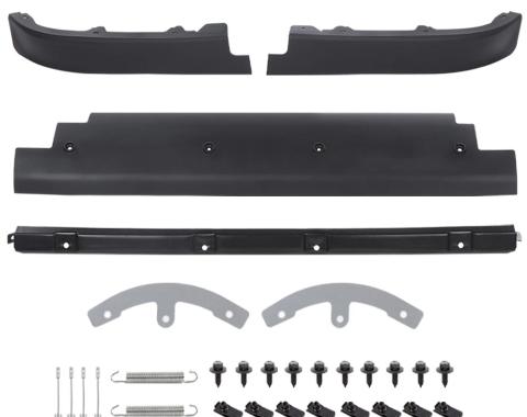 Corvette Front Spoiler Air Deflector / Dam, 3 Piece Set, 1997-2004