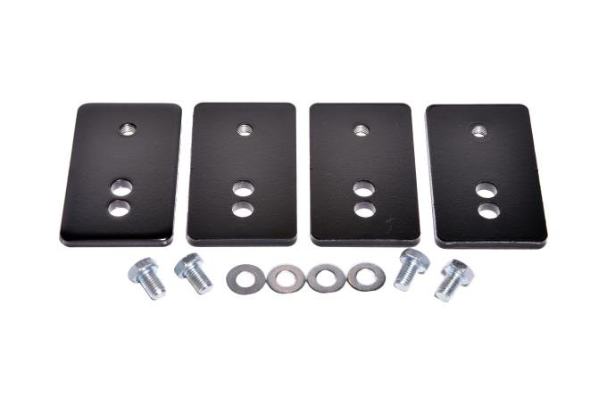 Redline Restomotive® 1964-1988 GM Car 4 Piece Bucket Seat Track Extender / Relocation Bracket Set
