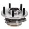 Classic Performance X10 Wheel Hub Assembly, 5x5 Sealed Bearing, 1/2"-20 Bolts, Sold Individually 35033