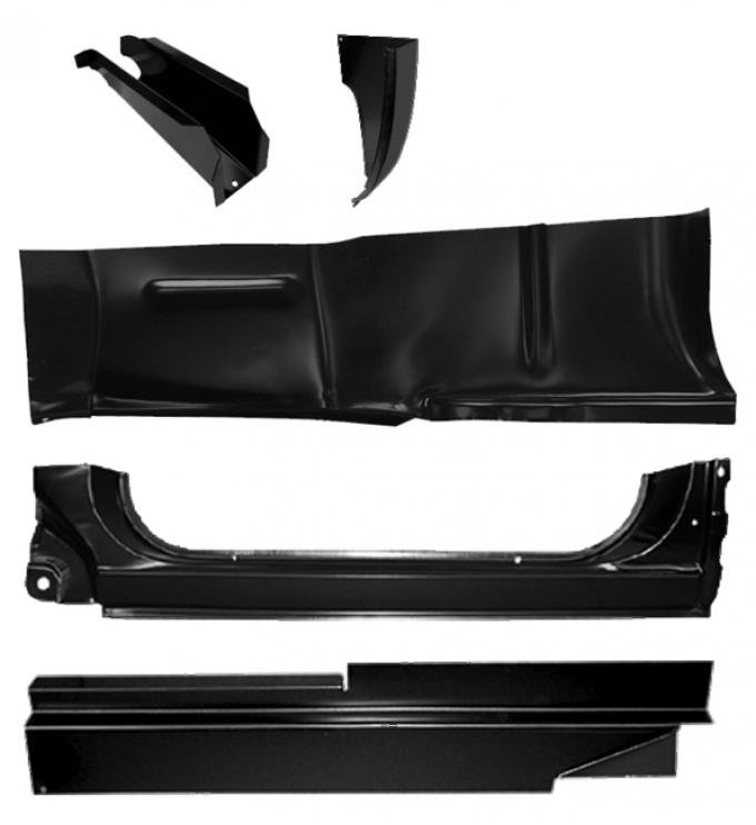 Key Parts '73-'91 Rocker Panel Repair Kit, Passenger's Side 0850-002 R