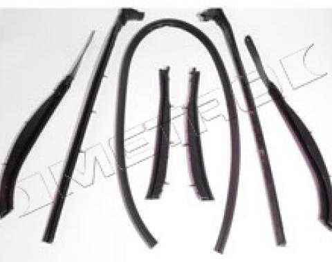 Weatherstrip Kit, Convertible Top, 7 Piece Set, 1959-1960