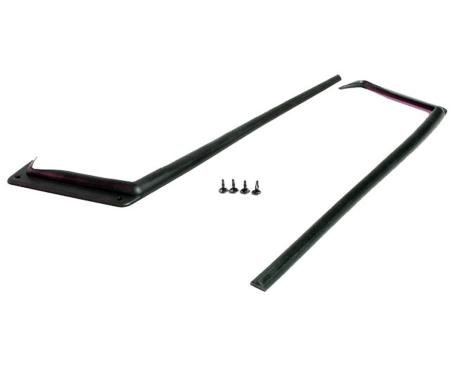 Metro Moulded Parts 1959-1961 Cadillac / Pontiac / Chevrolet / Oldsmobile / Buick Upper Door Hinge "J" Seals. Straight Section 15-1/2" Long ALP 1-B