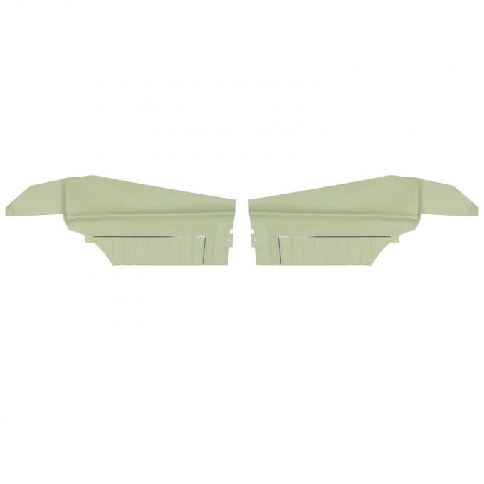 PUI Interiors 1969 Buick Skylark Custom/GS350/GS400 Hardtop Standard Fawn Rear Door Panels 69UD22C
