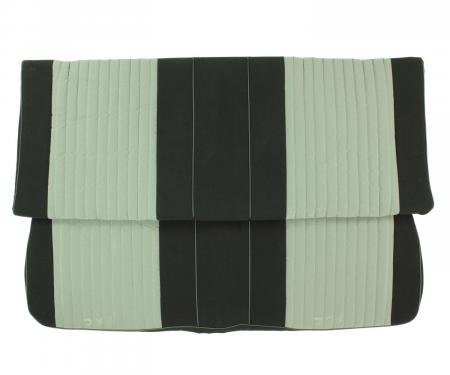 PUI Interiors 1985-1987 Buick Grand National Hardtop Black/Gray Rear Bench Seat Cover 85GNUSC05C