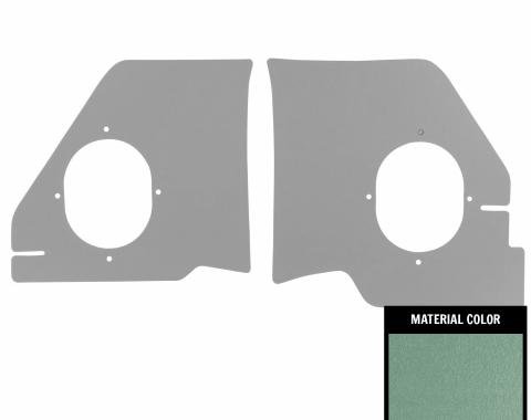 PUI Interiors 1963 Chevrolet Impala Light Aqua Kick Panel 63BK74