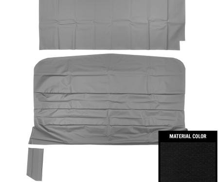 PUI Interiors 1964-1967 Chevrolet El Camino Black Surrey Headliner 64CH100S