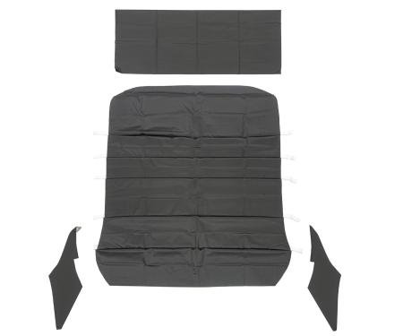 PUI Interiors 1969 Chevrolet Chevelle Black Ribbed Headliner 69AH100R