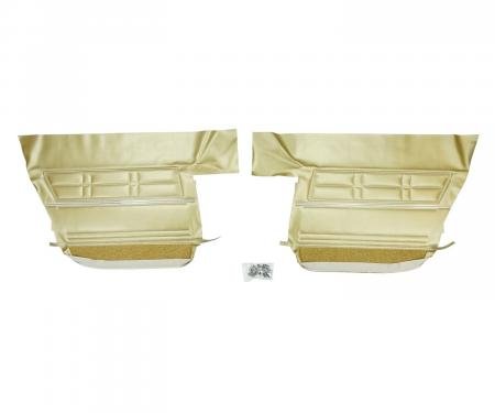 PUI Interiors 1967 Chevrolet Impala/Caprice 4-Door Wagon Gold Rear Door Panels 67BD4D43W