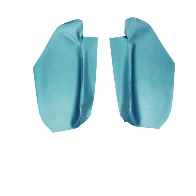 PUI Interiors 1967-1969 Camaro/Firebird Hardtop Bright Blue Rear Arm Rest Covers 67FR14C