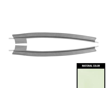 PUI Interiors 1962-1964 Chevrolet Impala Coupe/Convertible Rear White Windlace 62BWL69C