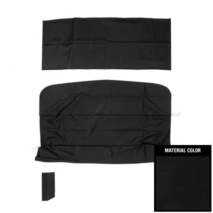 PUI Interiors 1964-1967 Chevrolet El Camino Deluxe Black Surrey Headliner 64CH100S2