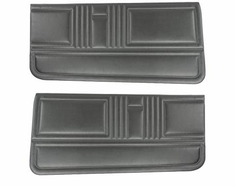 PUI Interiors 1967 Camaro/Firebird Standard Black Front Door Panels D200