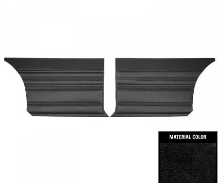 PUI Interiors 1968 Dodge Coronet Hardtop Black Rear Door Panels 68KDH10C
