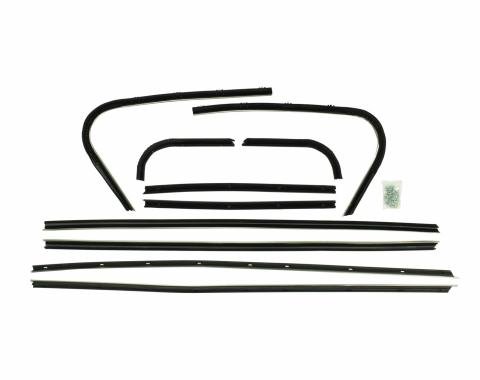 PUI Interiors 1971-1972 Plymouth GTX Hardtop Window Felts F256-4