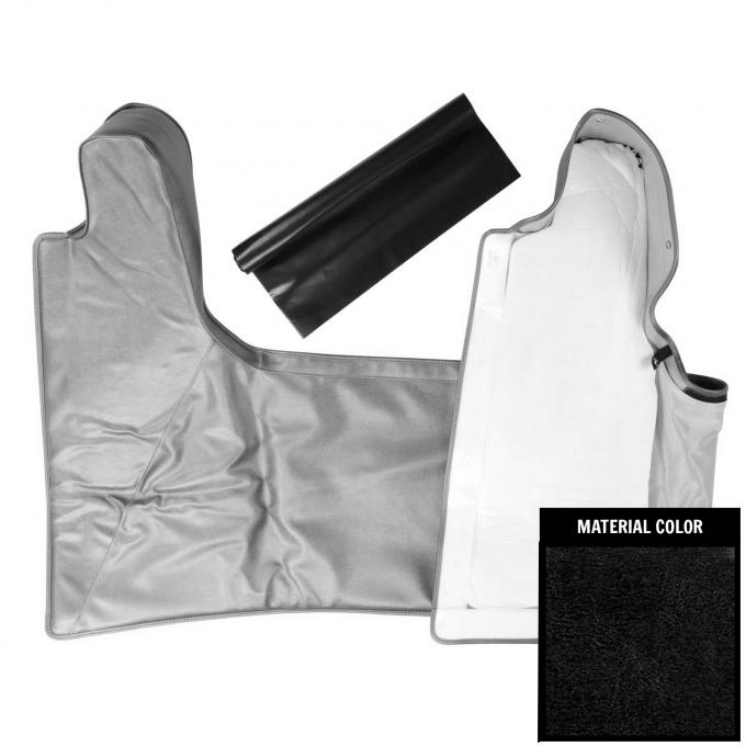 PUI Interiors 1964 A-Body Black Convertible Top Boot 64AT55
