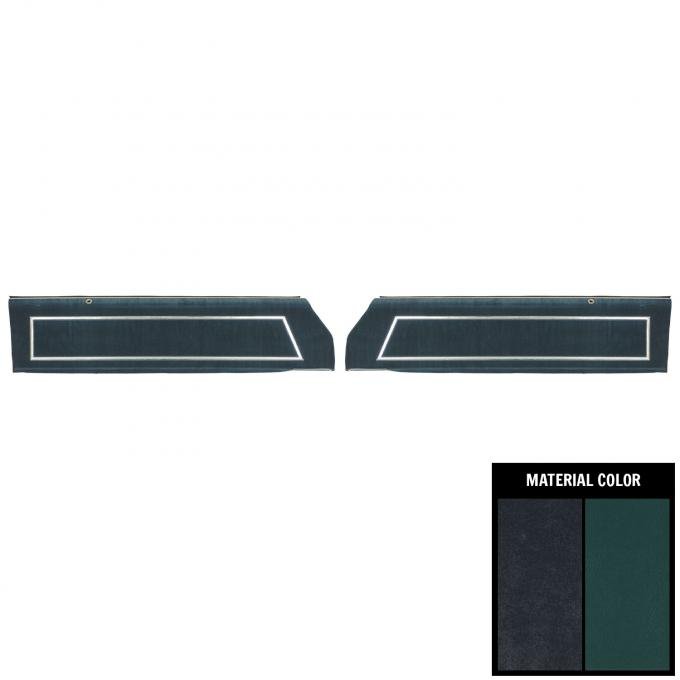 PUI Interiors 1983 Buick Regal/Limited Pre-Assembled Blue Front Door Panels 83UD03-P