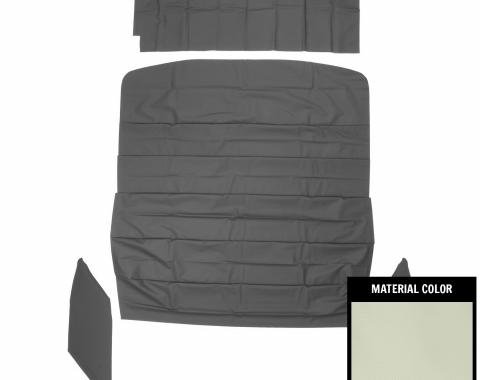 PUI Interiors 1966-1967 Chevrolet Nova White Basketweave Headliner 66XH101A