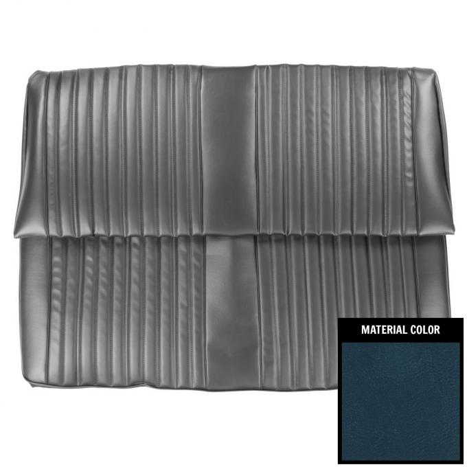 PUI Interiors 1969 Chevrolet Impala/SS Hardtop Dark Blue Rear Bench Seat Cover 69BS16C