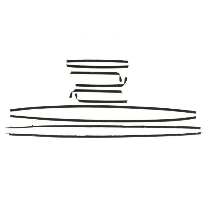 PUI Interiors 1961-1963 Ford Thunderbird Convertible Window Felts F305-2