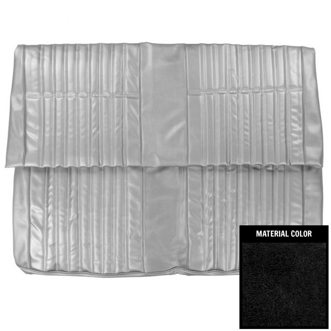 PUI Interiors 1970 Chevrolet Impala Hardtop Black Rear Bench Seat Cover 70BSN10C