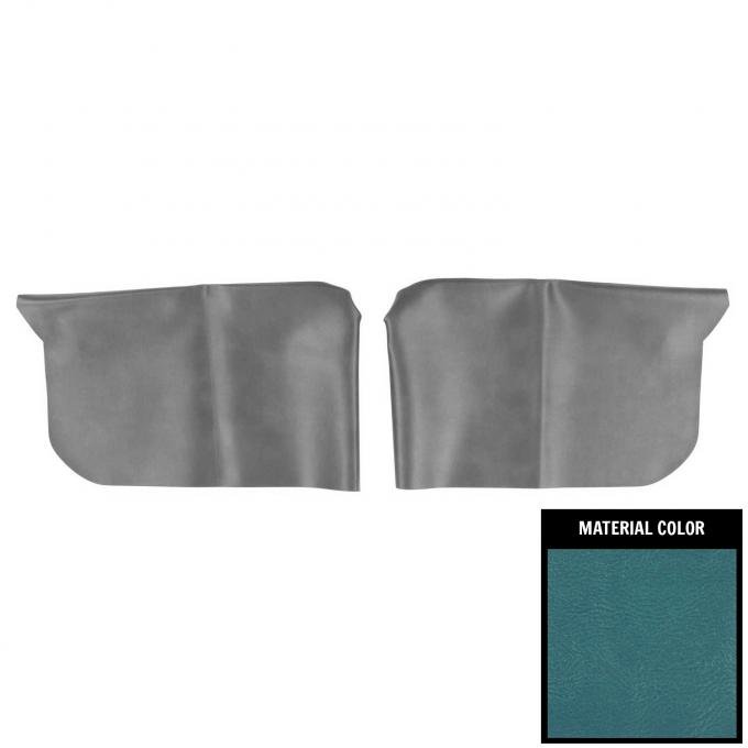 PUI Interiors 1970 Chevrolet Chevelle Hardtop Bright Blue Rear Arm Rest Covers 68AR14C