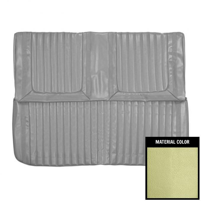 PUI Interiors 1969 Buick Skylark/GS 400 Custom Hardtop Light Green Rear Bench Seat Cover 69US23C