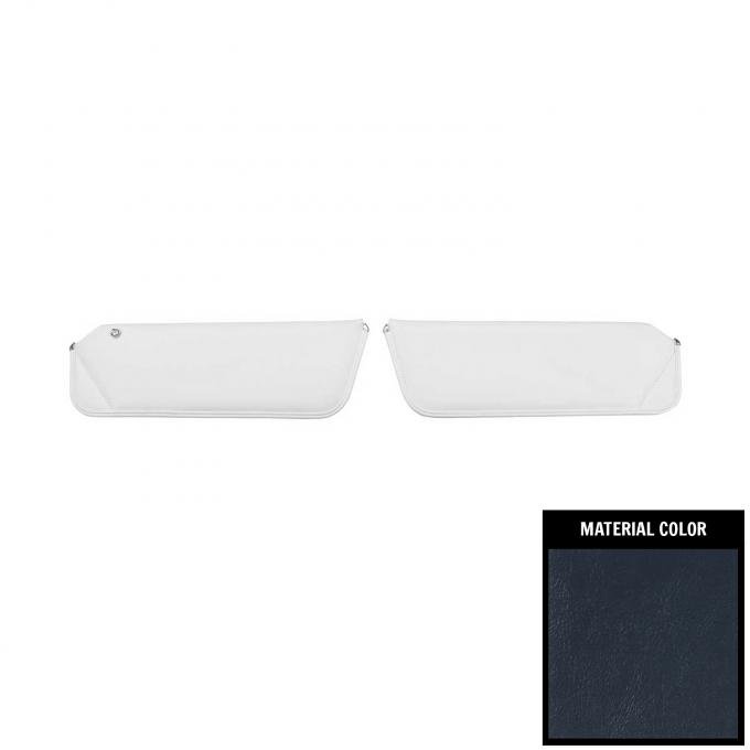 PUI Interiors 1977-1981 Camaro/Firebird Navy Blue Sun Visors 77FV18