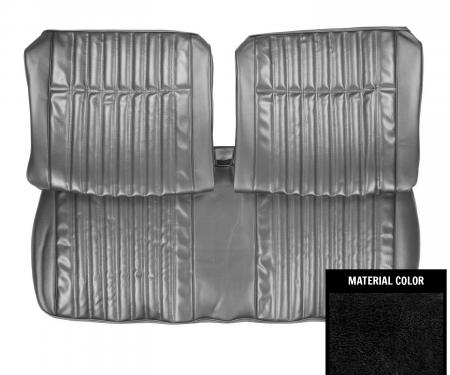 PUI Interiors 1970 Chevrolet Impala Black Front Bench Seat Cover 70BSN10B