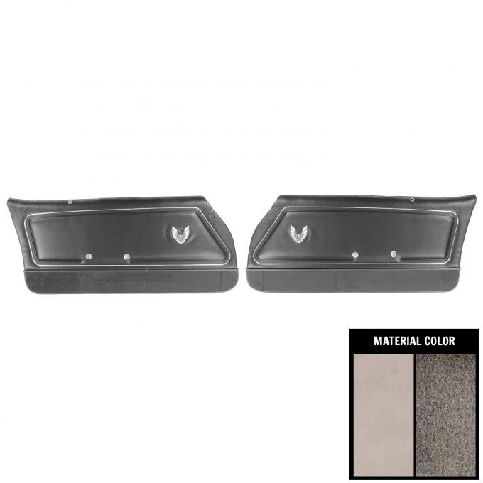 PUI Interiors 1980 Pontiac Firebird Pace Car Pre-Assmebled Oyster Front Door Panels 80HDP86-P
