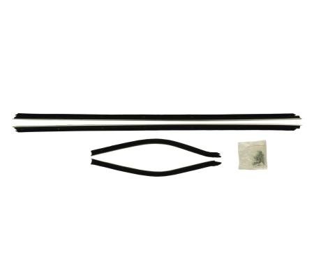PUI Interiors 1970-1972 Oldsmobile Cutlass Convertible Outers Only Window Felt Kit O242-20