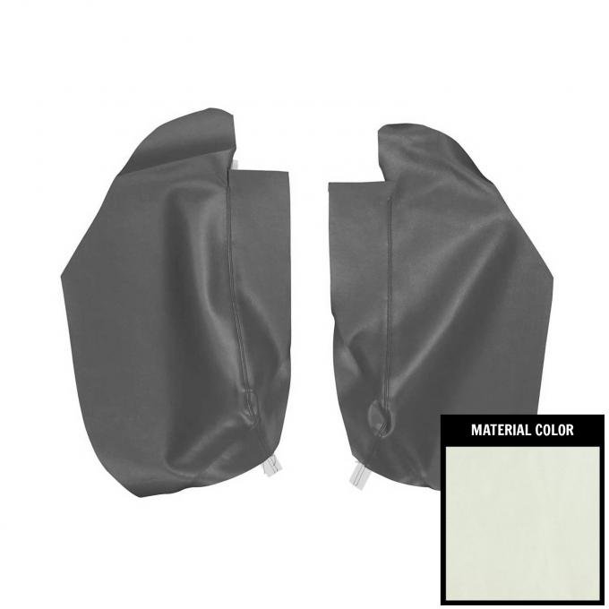 PUI Interiors 1968 Camaro/Firebird Hardtop Pearl Rear Arm Rest Covers 67FR28C