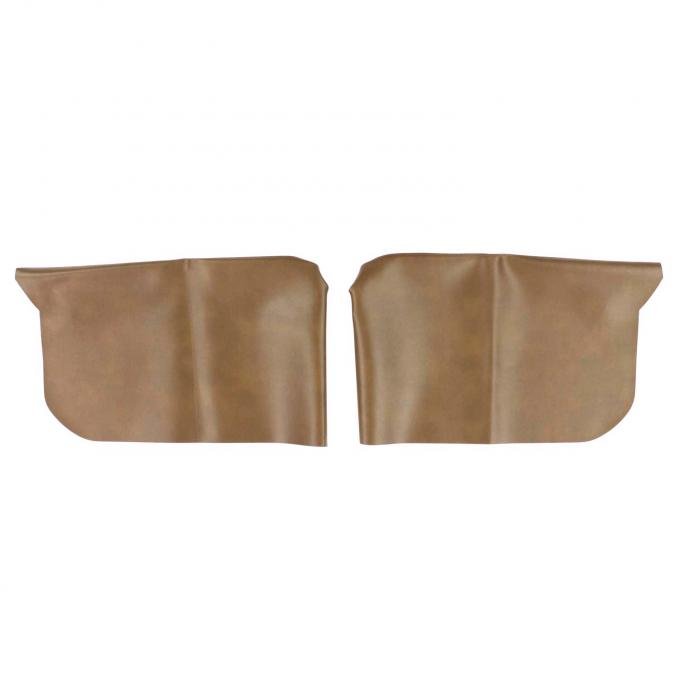 PUI Interiors 1970 Chevelle/GTO Hardtop 70 Saddle Rear Arm Rest Covers 68AR36C