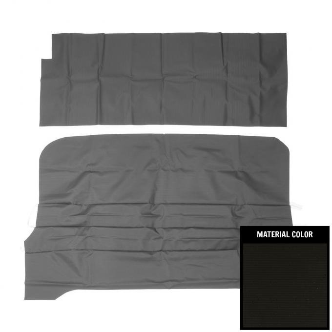 PUI Interiors 1968-1972 Chevrolet El Camino Black Perforated Headliner 68CH100BN