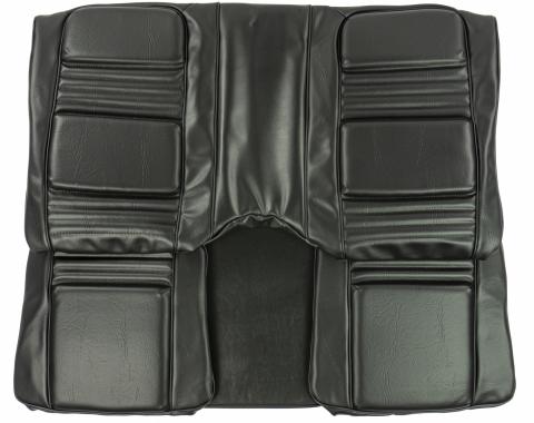 PUI Interiors 1978-1981 Pontiac Firebird Hardtop Deluxe Black Rear Bench Seat Cover 78HS70C