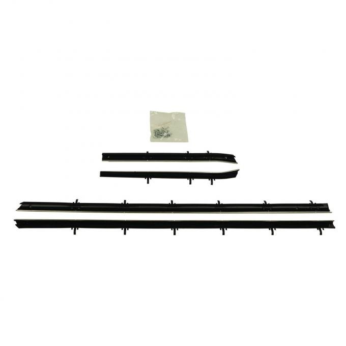 PUI Interiors 1967 GM F-Body Hardtop 4 Piece Outer Only Window Felts F234-10