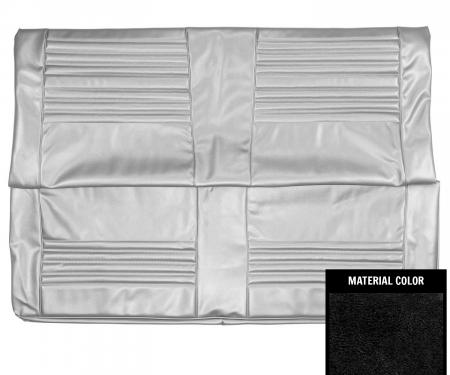 PUI Interiors 1967 Chevrolet Chevelle 2 Door Sedan Black Rear Bench Seat Cover 67AS10S