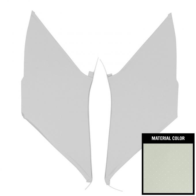 PUI Interiors 1962-1964 Chevrolet Impala White Star Earmuff Boards 62BHB101C