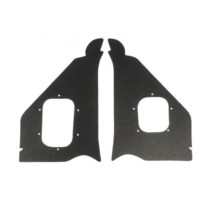 PUI Interiors 1955 Chevrolet Black Standard Kick Panel 55BK09S