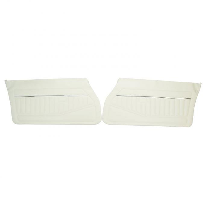 PUI Interiors 1978-1981 Chevrolet Camaro/Pontiac Firebird Oyster Front Door Panels 78FD81
