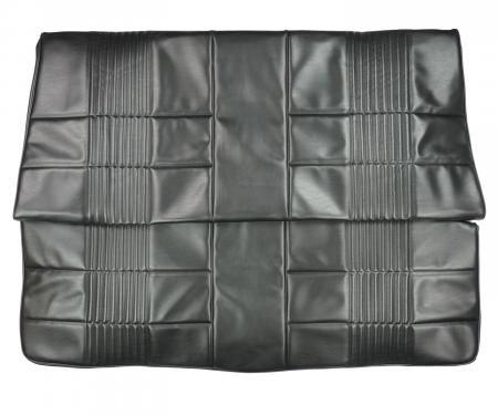 PUI Interiors 1968 Dodge Coronet 500/RT Hardtop Black Rear Bench Seat Cover 68KSH10C