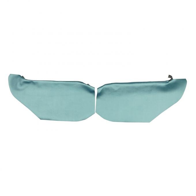 PUI Interiors 1967 Chevrolet Camaro Hardtop Light Blue Rear Arm Rest Covers 67FR12C