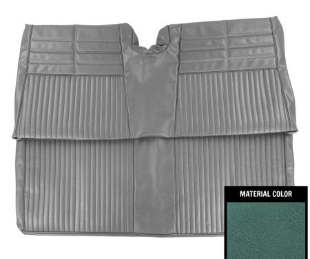 PUI Interiors 1964 Chevrolet Impala Hardtop Aqua Rear Bench Seat Cover 64BSN50C