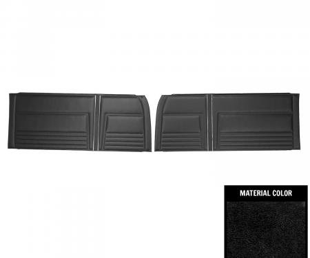 PUI Interiors 1967 Chevrolet Nova Black Front Door Panels D291