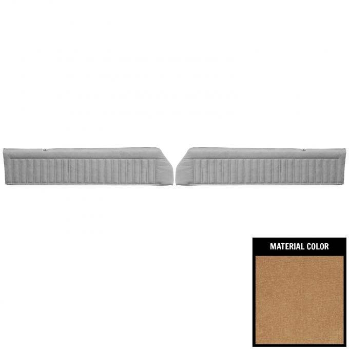 PUI Interiors 1987 Buick Regal Pre-Assembled Tan Front Door Panels 87UD04-P