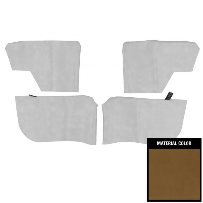 PUI Interiors 1970 Chevelle/GTO Convertible Saddle Rear Arm Rest Covers 70AR36