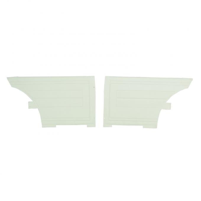 PUI Interiors 1964 Chevrolet Nova/SS Hardtop White Rear Door Panels 64XD69C